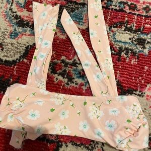 Frankies floral bikini top